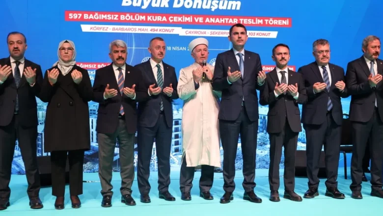 Başkan Büyükakın açıkladı: 0,69 faiz oranıyla 5 bin konut