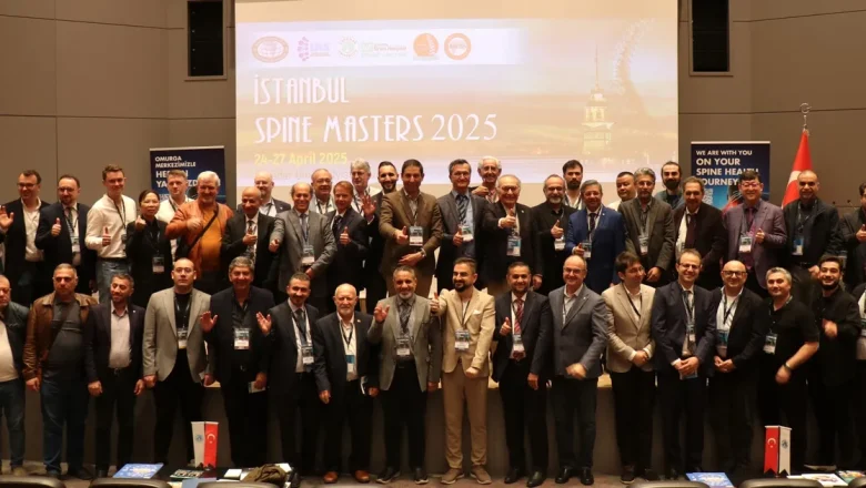 Dünyaca ünlü omurga uzmanları İstanbul’da buluştu