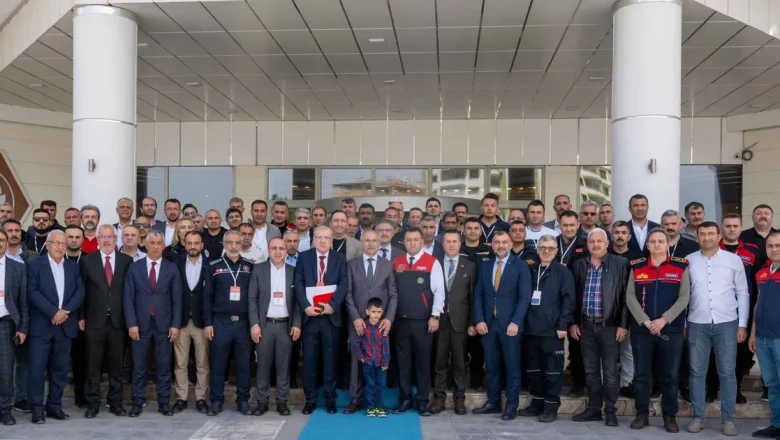 81 ilin itfaiyecileri Malatya’da toplandı