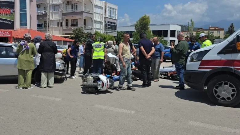 Antalya Kumluca’daki kazada iki öğrenci yaralandı