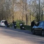 Bilecik Pazaryeri’nde motosiklet otomobile arkadan çarptı!