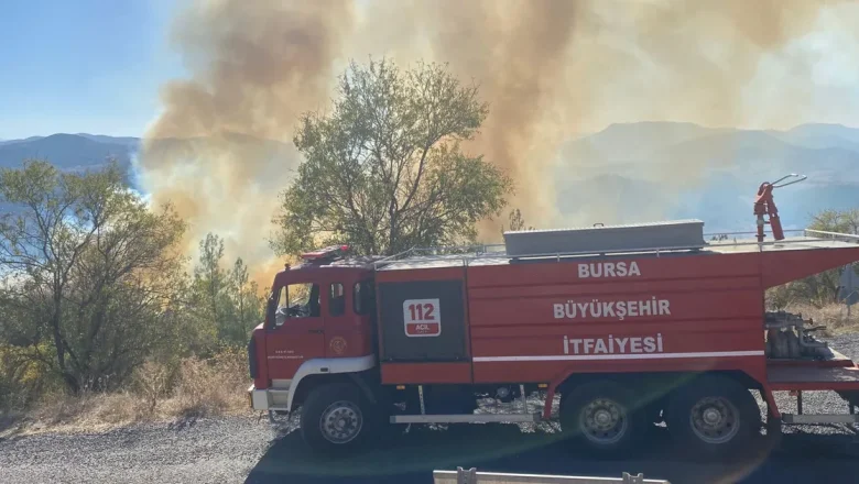 Bursa İtfaiyesi iki ayda 2 bin 862 olaya müdahale etti