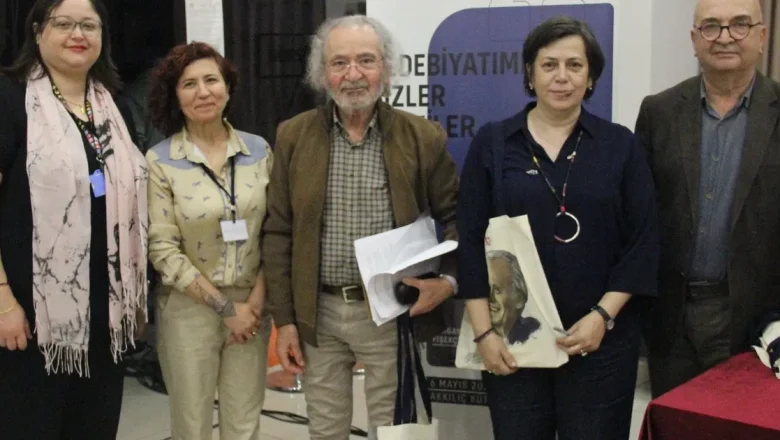 Bursa Nilüfer’de Rıfat Ilgaz’ın Türk edebiyatına katkıları anlatıldı