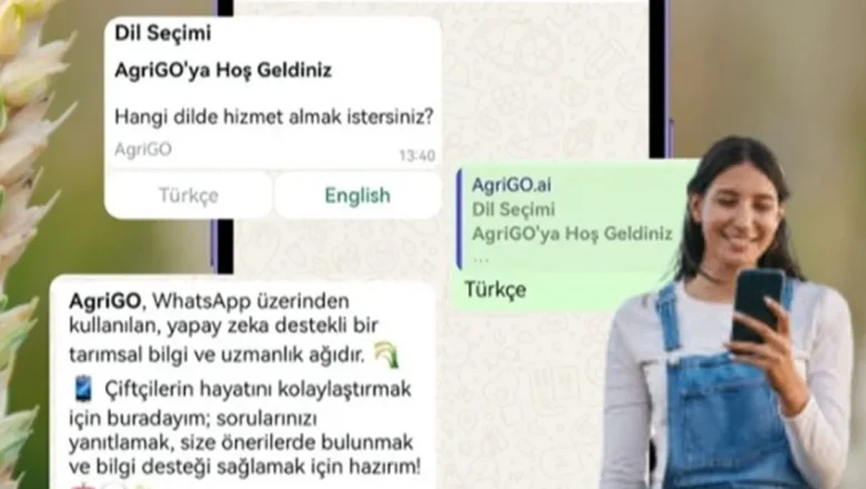 Çiftçilere yapay zekâ destekli tarım asistanı