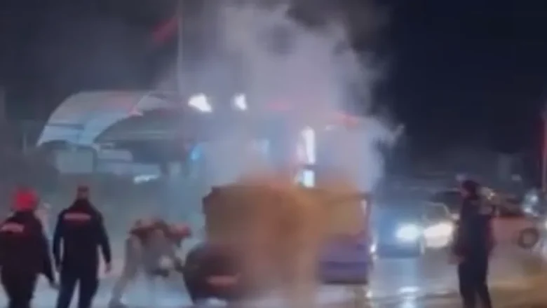 Düzce’de bir araç yangını daha!