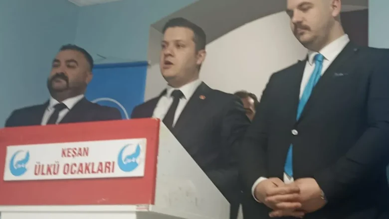 Edirne’de Keşan Ülkü Ocakları’nda görev değişimi