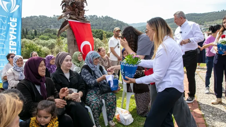 Güzelbahçeli anneler kahvaltıda buluştu