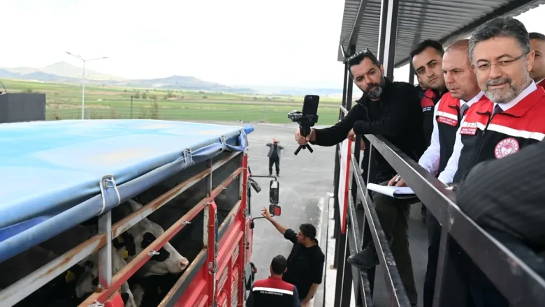 Kayseri beşinci kontrol noktası oldu… Veteriner Yol Kontrol ve Denetim İstasyonu faaliyette