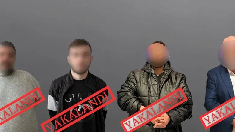 Kırmızı bültenli teröristler yakalandı