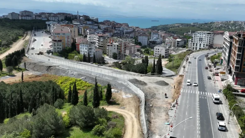 Kocaeli Büyükşehir Gebze’de trafiği rahatlatıyor