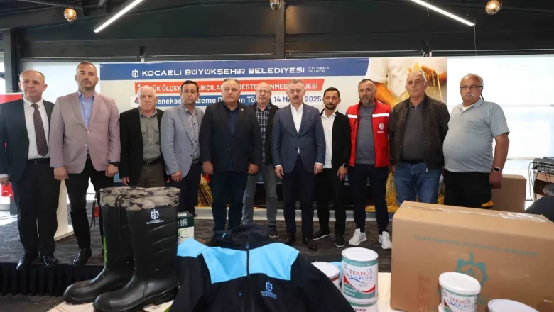 Kocaeli Büyükşehir’den balıkçılığa büyük destek