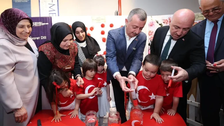 Kocaeli’de KO-MEK’in eserleri göz kamaştırdı