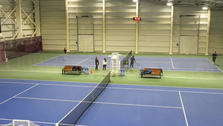 Konya Karatay’da 19 Mayıs kapsamında ödüllü tenis turnuvası