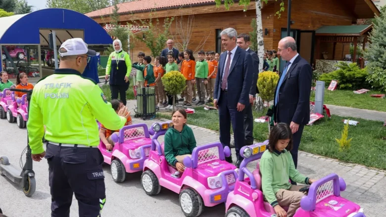 Konya Selçuklu’daTrafik Eğitim Parkı’na ziyaret