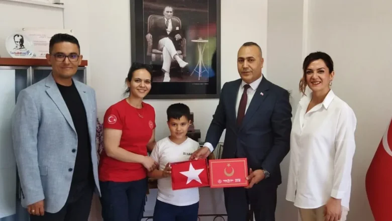 Manisa Büyükşehir, Şehit Süleyman Gür’ün oğlunun özel gününü unutmadı