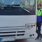 Manisa Büyükşehir’den, servis araçlarına denetim