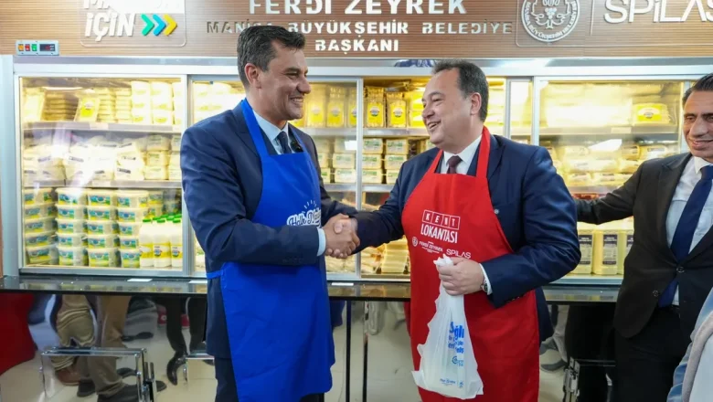 Manisa’da Kent Lokantası ve Halk Mandıra Akhisar’da hizmete açıldı