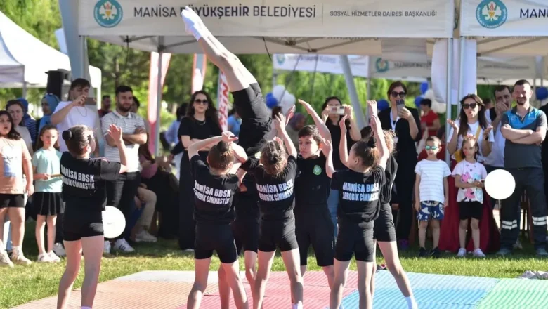 Manisa’da Kent Park’ta engelsiz coşku