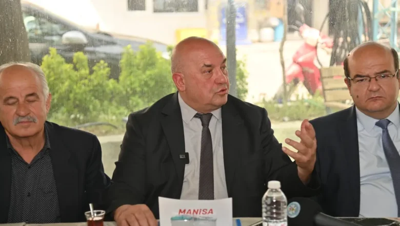 MASKİ Saruhanlı’daki çiftçilerle bir araya geldi