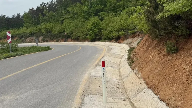 Sakarya’da güvenli ulaşım için 2 ilçeye 20 kilometrelik montaj
