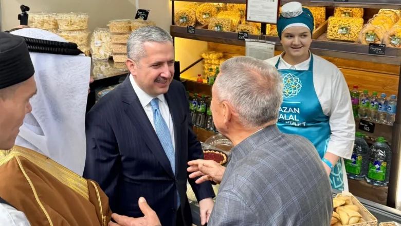 Ticaret Bakan Yardımcısı, Kazan Helal Market Fuarı’nda